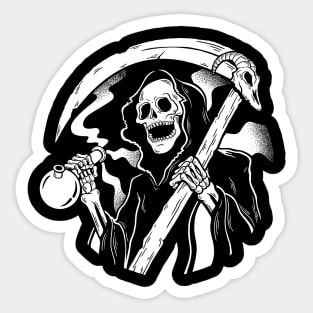 BONG REAPER T-SHIRT Sticker